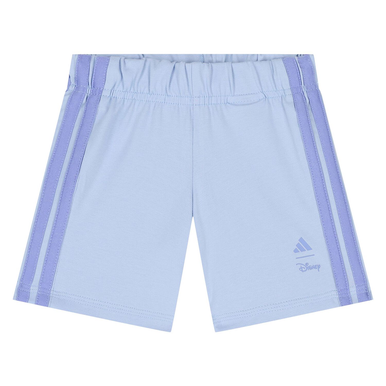 طقم شورت اولاد بالشعار باللون البنفسجي, 1, hi-res