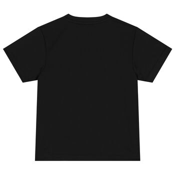 Boys Black Logo T-Shirt
