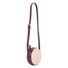 Girls Beige Horse Medal Shoulder Bag ( 13cm ), 1, hi-res