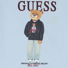 Boys Blue Teddy Bear Logo T-Shirt, 4, hi-res