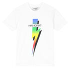 Boys White Logo T-Shirt, 1, hi-res