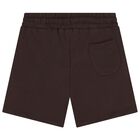 Brown Logo Shorts, 4, hi-res
