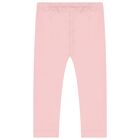 Baby Girls Ivory & Pink Legging Sets ( 2 Pack ), 1, hi-res