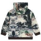 Boys Multi-Coloured Planet Earth Hooded Top, 1, hi-res