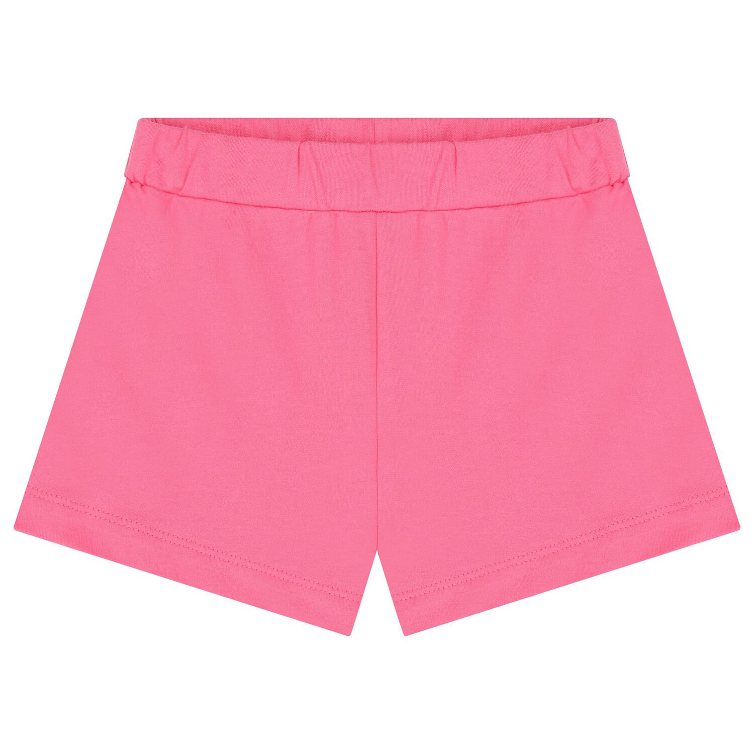 Girls White & Pink Shorts Set, 1, hi-res image number null