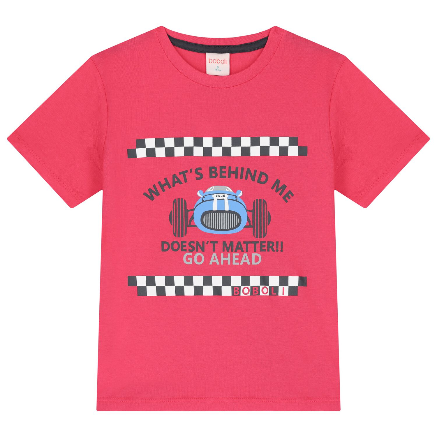 Boys Red Racing Car T-Shirt, 1, hi-res