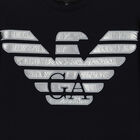 Boys Navy Logo Sweatshirt, 1, hi-res