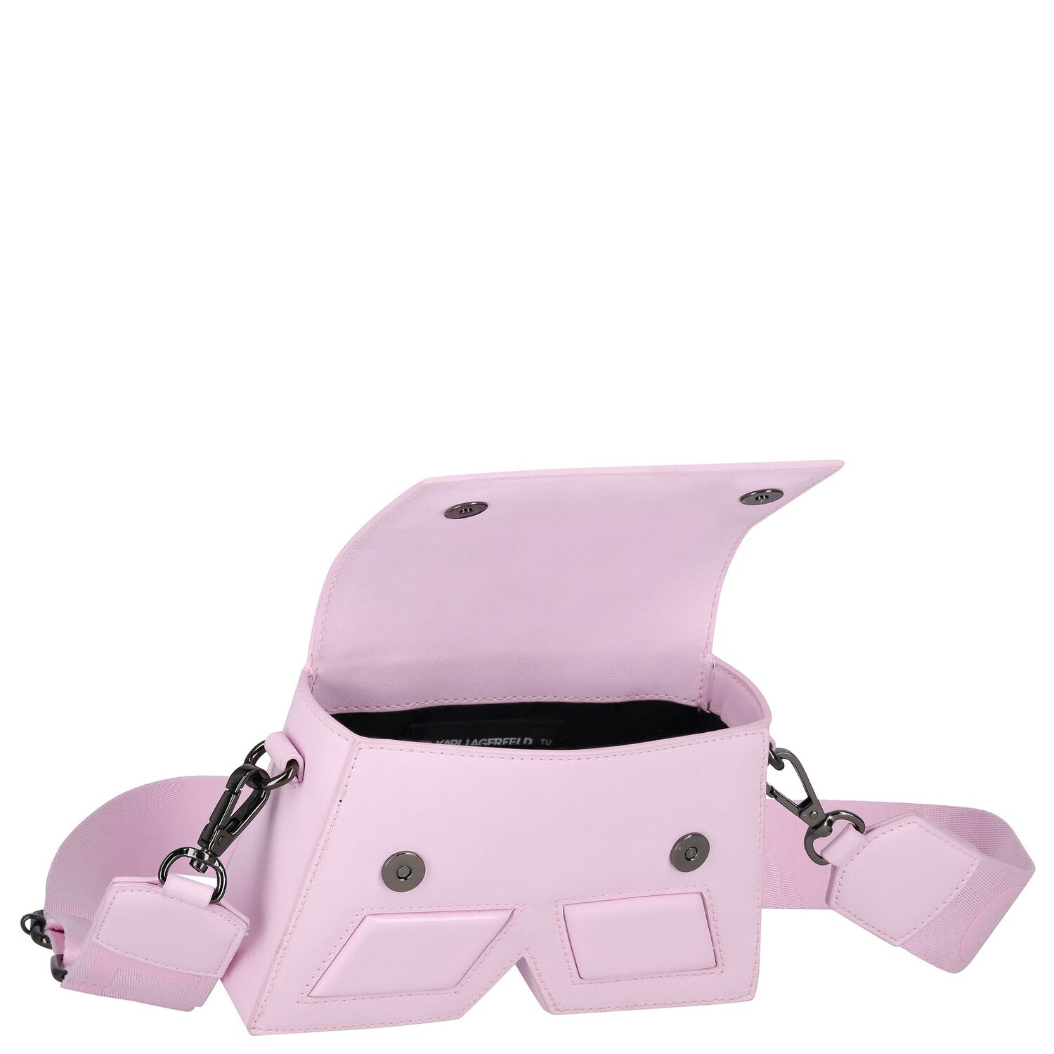 Girls Pink Logo Handbag, 1, hi-res