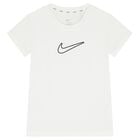Girls White Logo T-Shirt, 2, hi-res