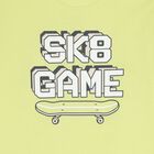 طقم شورت اولاد باللون الرمادى والاخضر والبيج , 2, hi-res