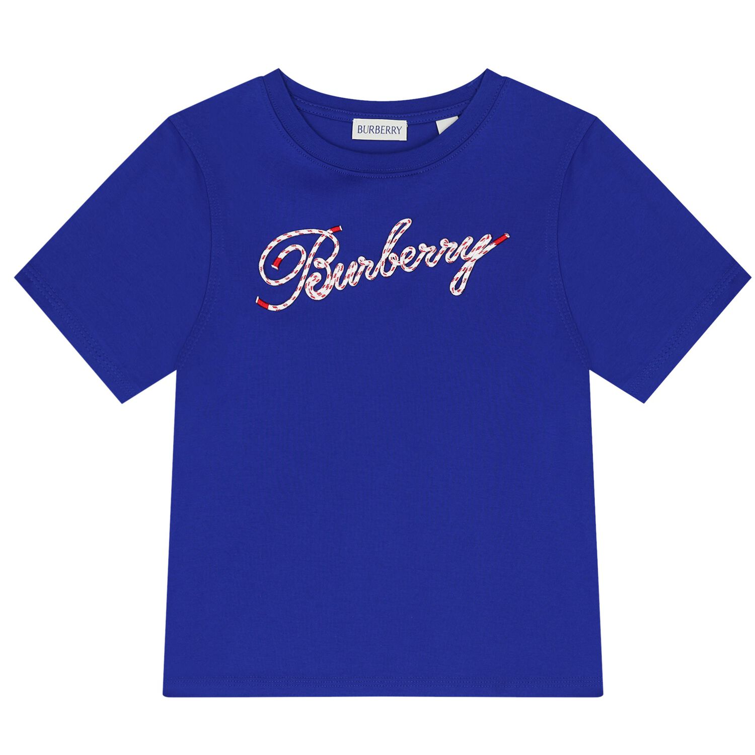 Boys Blue Logo T-Shirt, 1, hi-res