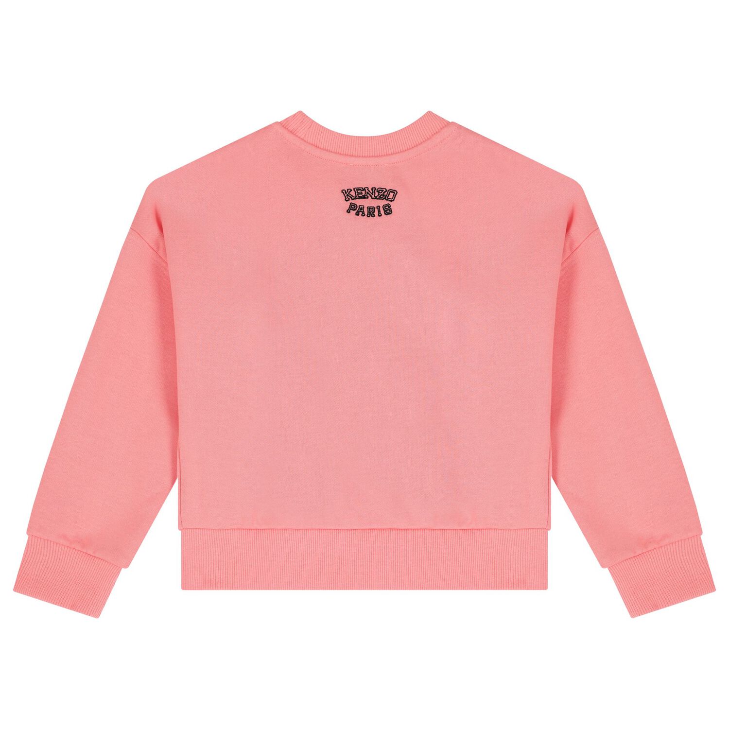 سويتشيرت بنات بالشعار باللون الوردي, 1, hi-res image number null