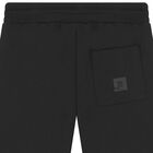 Boys Black Shorts, 1, hi-res