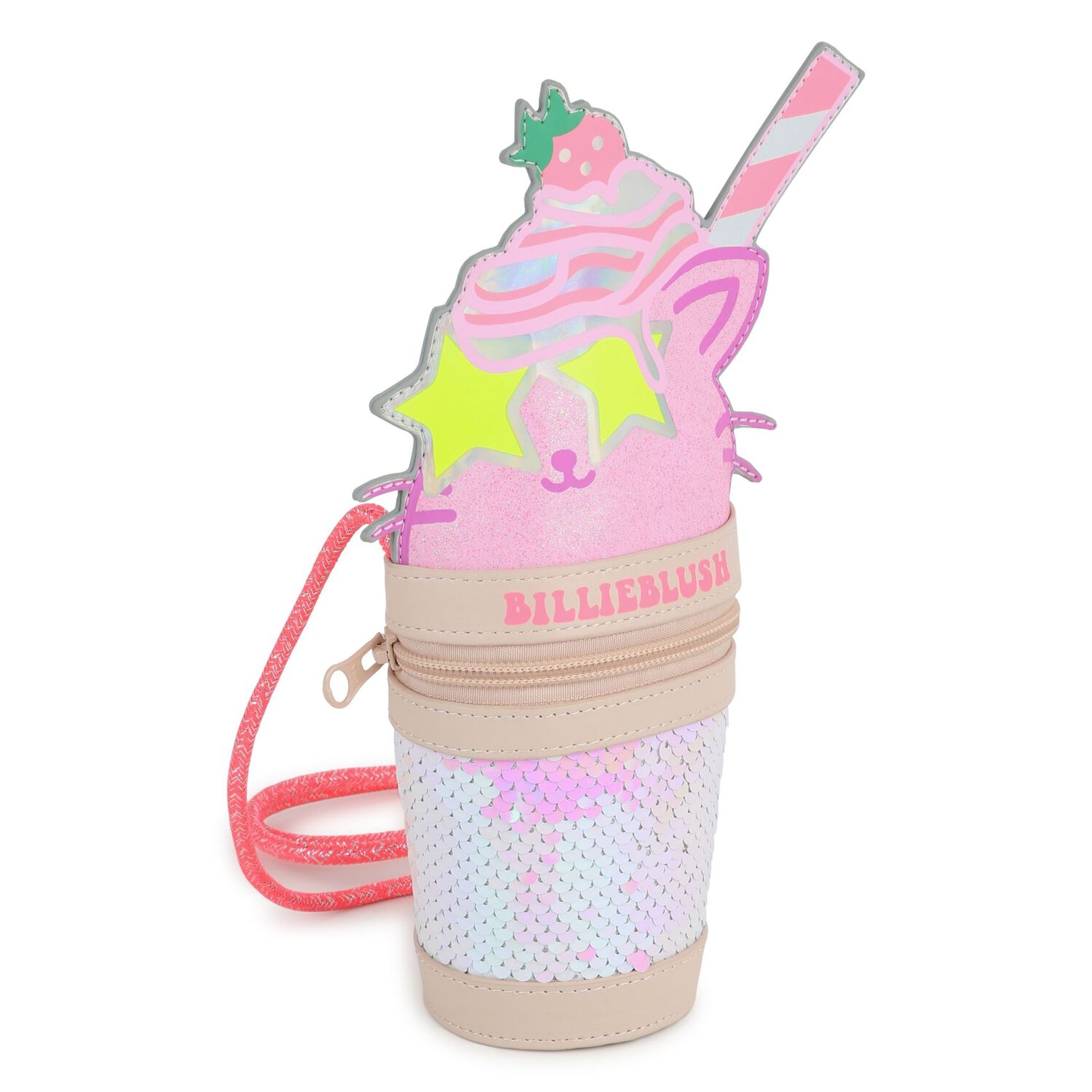 Girls Pink Ice Cream Bag Bag, 1, hi-res