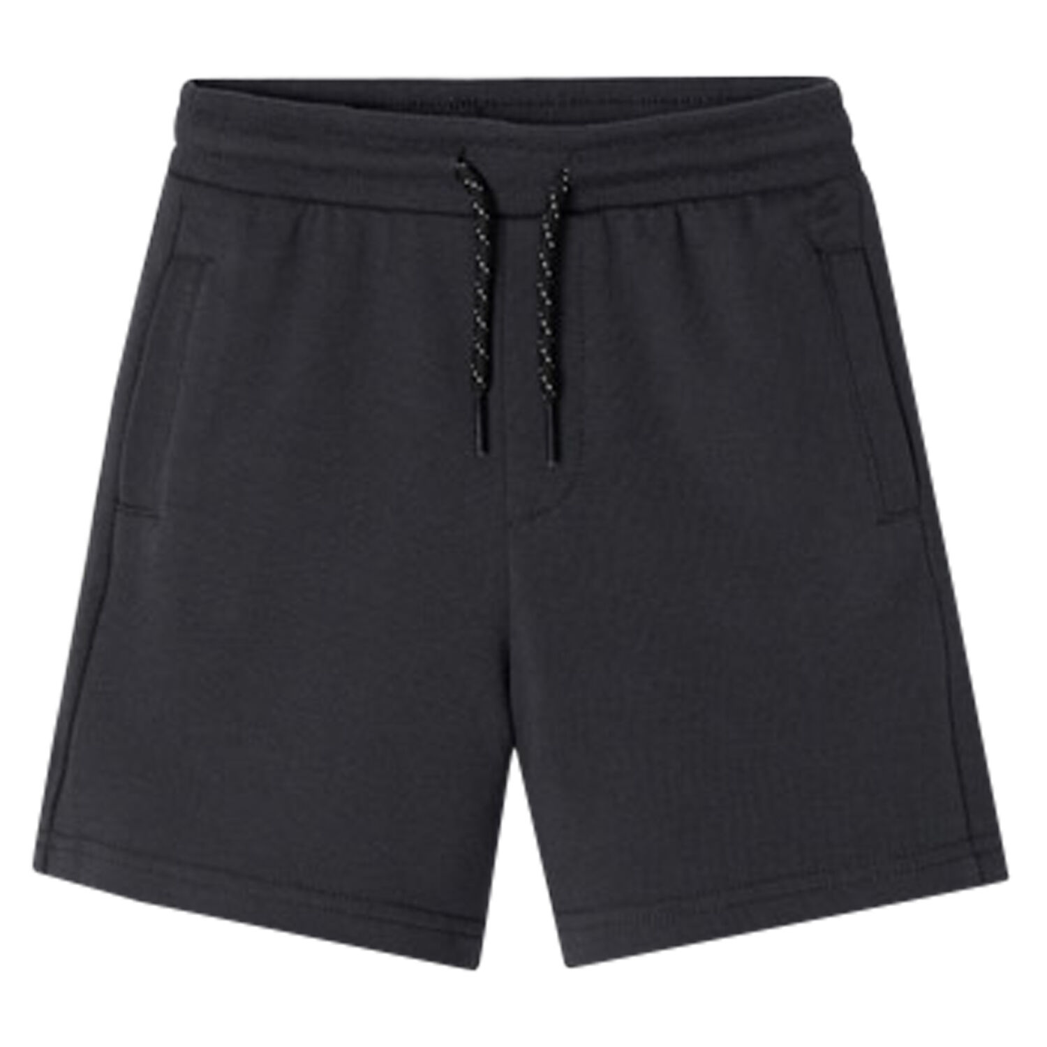 Boys Black Cotton Shorts, 2, hi-res image number null