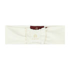 Baby Girls Ivory Logo Headband, 1, hi-res