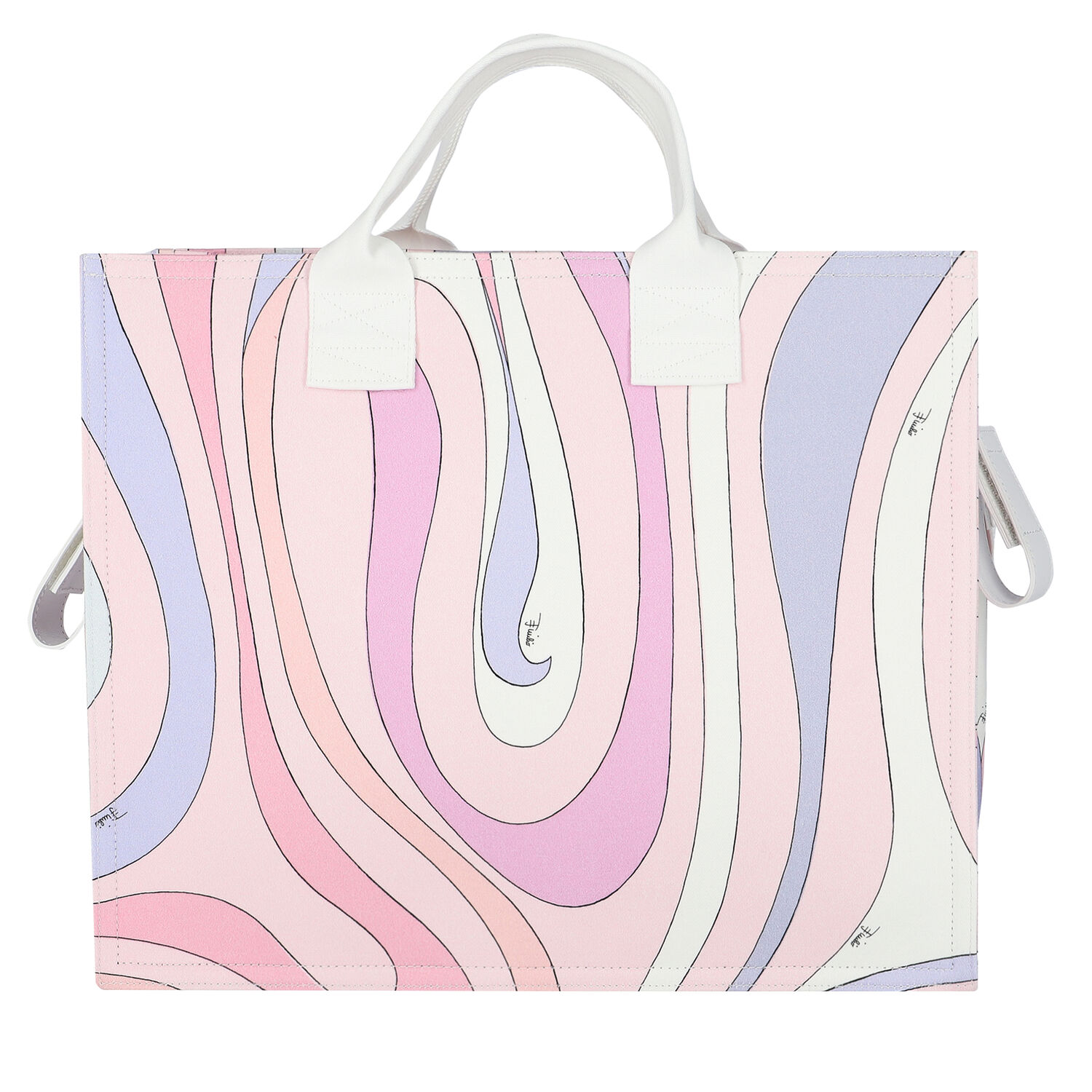 Pink Marmo Baby Changing Bag, 1, hi-res