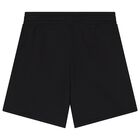 Boys Orange & Black Logo Shorts Set, 4, hi-res