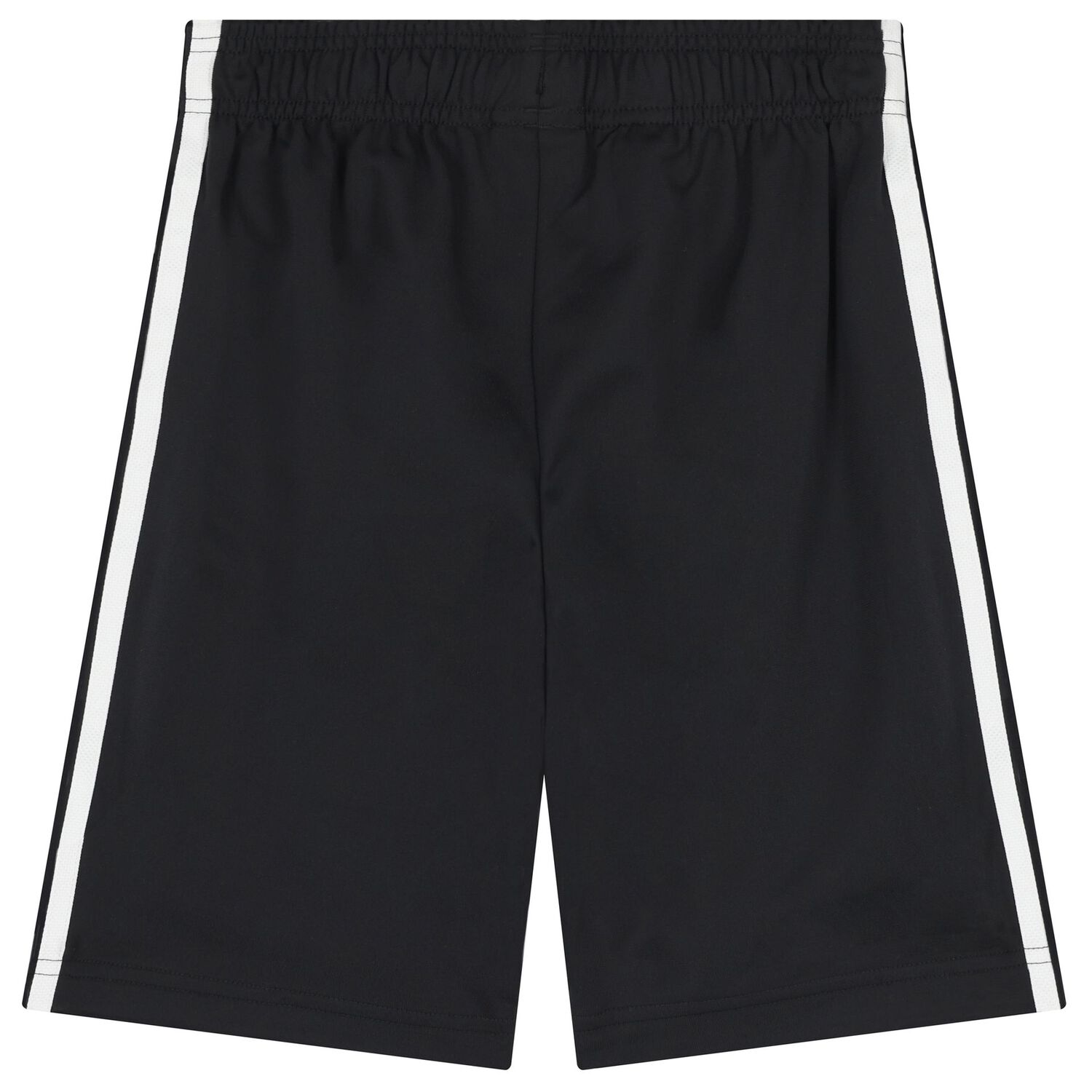 Black Trefoil Logo Shorts, 1, hi-res