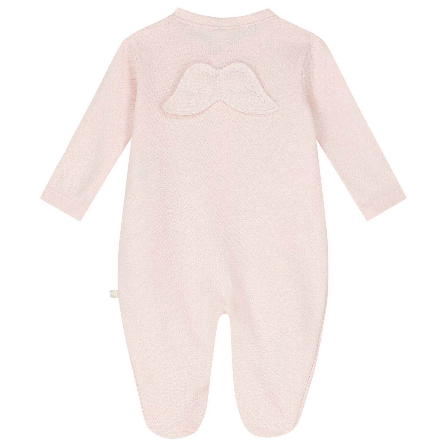 Baby Girls Pink Angel Wings Babygrow Set, 2, hi-res image number null