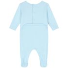 Baby Boys Blue Logo Babygrow ( 2-Pack ), 1, hi-res