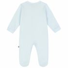 Blue & Gold Logo Babygrow, 2, hi-res