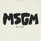 Boys Ivory Logo T-Shirt, 1, hi-res