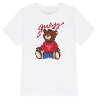 White Teddy Bear Logo T-Shirt, 3, hi-res