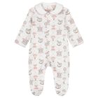 Baby Girls Pink & White Carousel & Hot Air Balloon Babygrow Gift Set, 1, hi-res