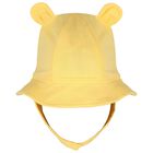 Baby Boys Ivory & Yellow Rompers Set, 1, hi-res