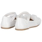 Girls White Patent Shoes, 1, hi-res
