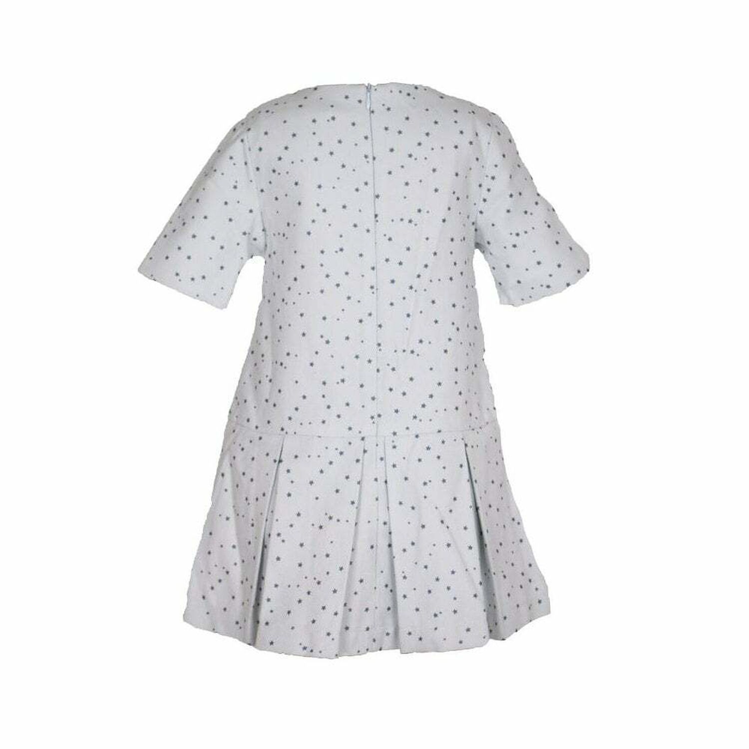 فستان بطبعة النجوم الزرقاء للبنات, 1, hi-res