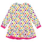 Girls Ivory Heart Dress Set, 1, hi-res