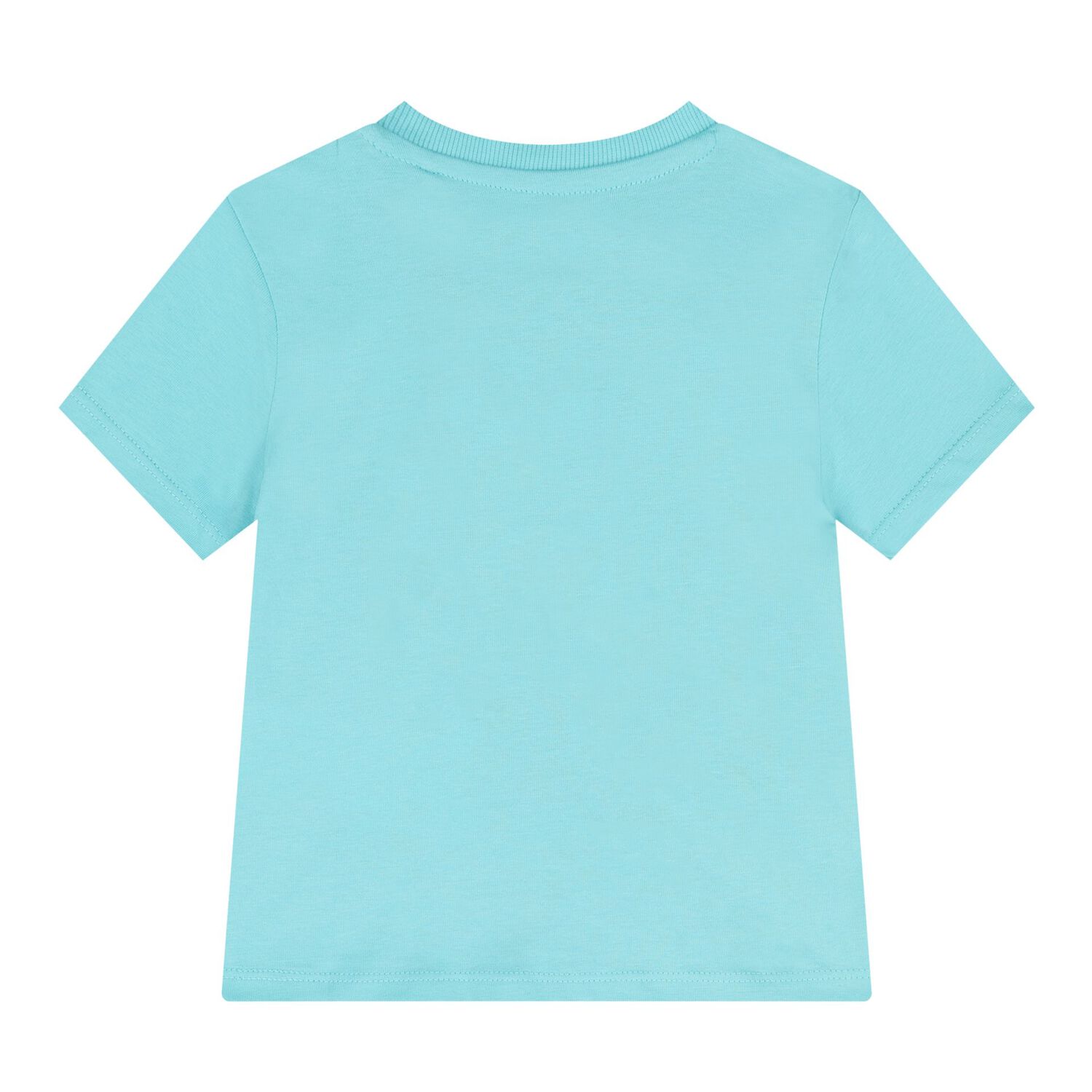 طقم شورت بالشعار باللون الازرق دب تيدي للأطفال الرضع, 1, hi-res