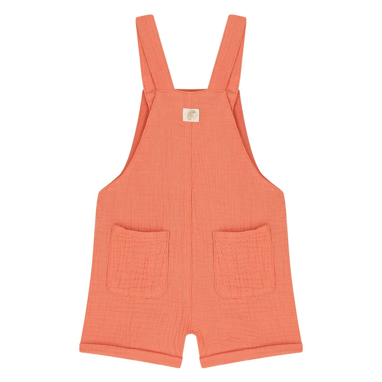 طقم أولاد دونغري وقبعة باللون البرتقالي (3 قطع), 1, hi-res