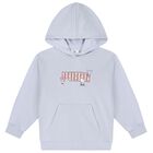 Girls Purple Logo Hello Kitty Hooded Top, 1, hi-res