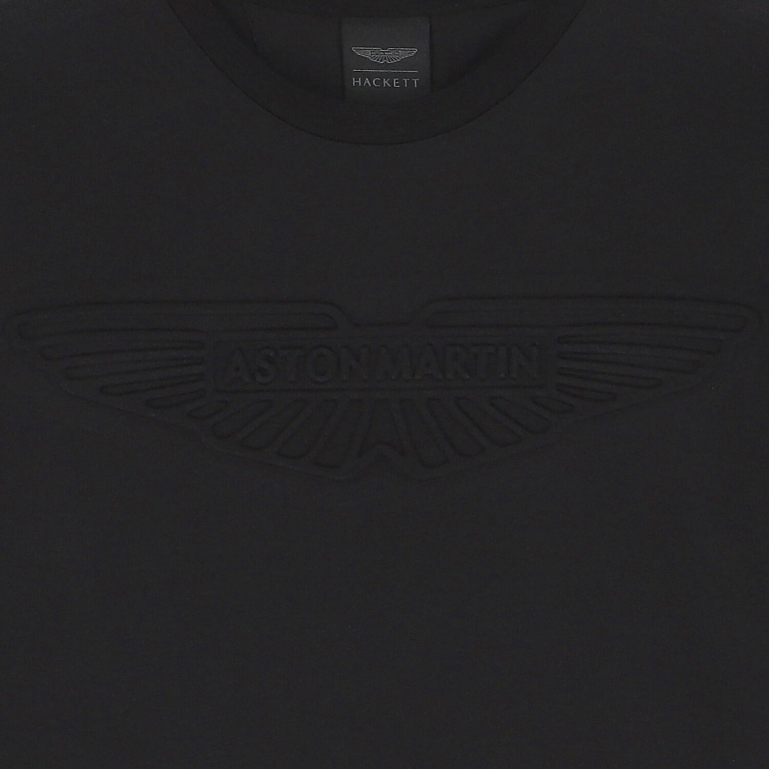 Boys Black Aston Martin Logo T-Shirt, 1, hi-res
