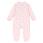 Baby Girls Pink Babygrow, 1, hi-res