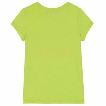 Girls Green Logo T-Shirt