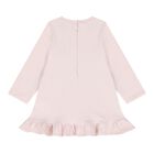 Baby Girls Pink Teddy Bear Dress, 2, hi-res