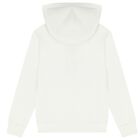 Boys White Logo Hooded Top, 2, hi-res