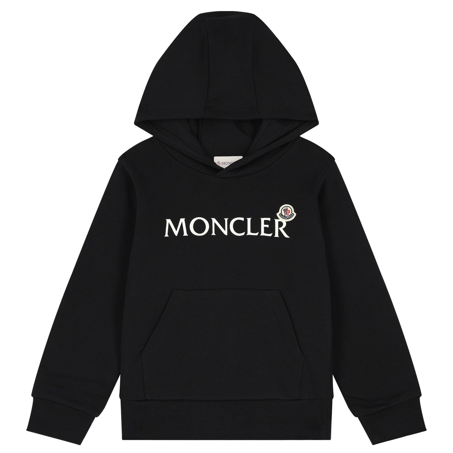 سويت شيرت أولاد بالشعار باللون الأسود, 1, hi-res image number null