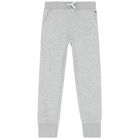 Boys Grey Logo Joggers, 2, hi-res
