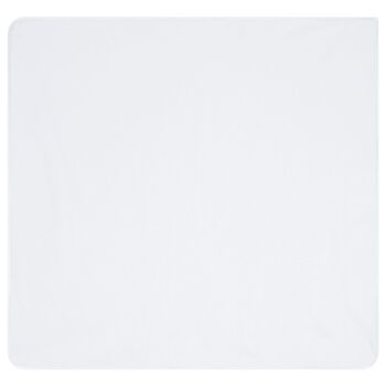 بطانية بيبي أولاد مبطنة باللون الأبيض و الوردي 