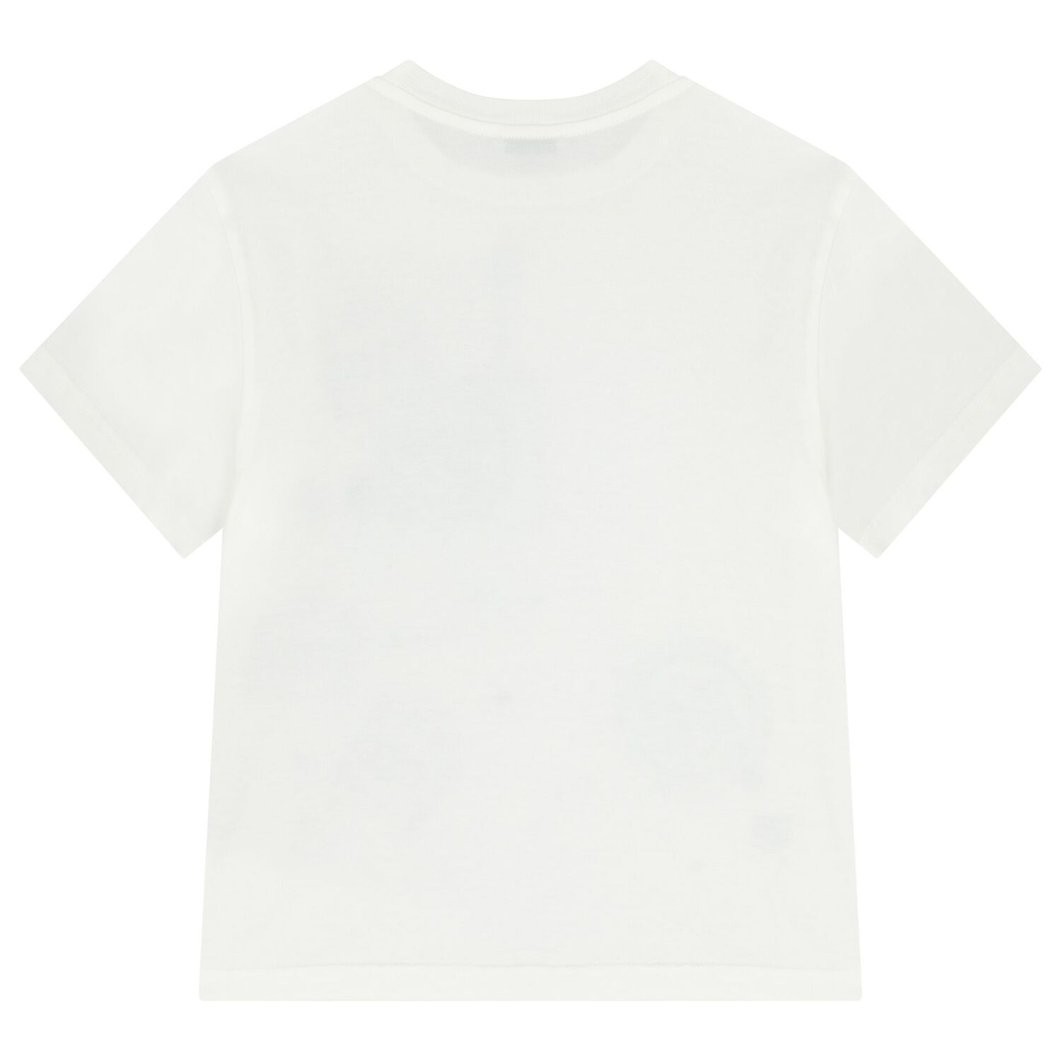 Boys White Logo T-Shirt, 1, hi-res