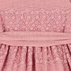 Girls Pink Lace Dress, 2, hi-res