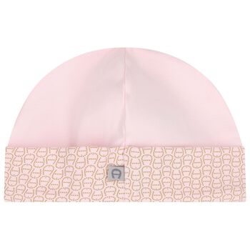 Baby Girls Pink Logo Hat