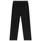 Girls Black Logo Trousers Set, 1, hi-res