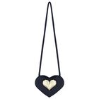 طقم فستان بنات بشعار القلب باللون البيج, 3, hi-res