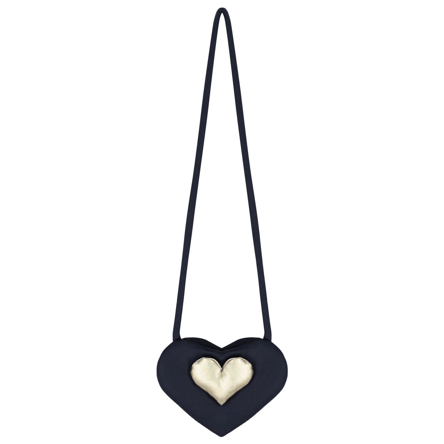 طقم فستان بنات بشعار القلب باللون البيج, 3, hi-res